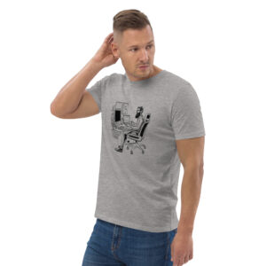 Unisex organic cotton t-shirt - Image 6